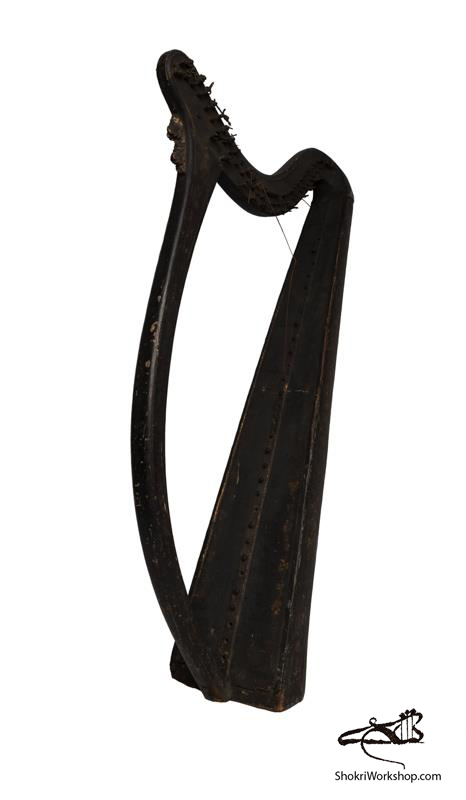 Portable Irish harp